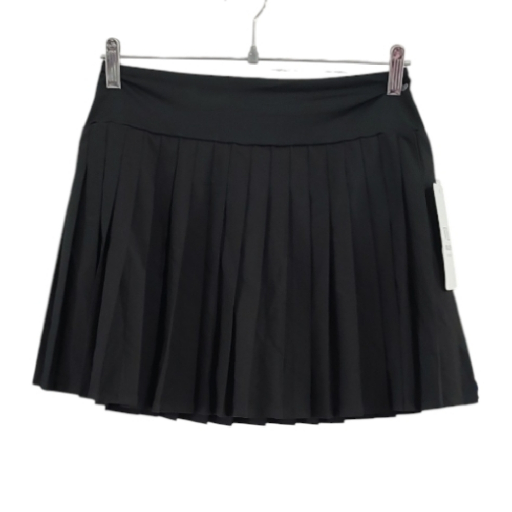 Black Pleated Skort